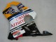 Migliori Carena Moto Honda CBR600 F4i 2004-2007 - Giallo Blu Bianco Nero Nastro Azzurro