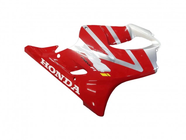 Migliori Carena Moto Honda CBR600 F4i 2004-2007 - Argento Rosso