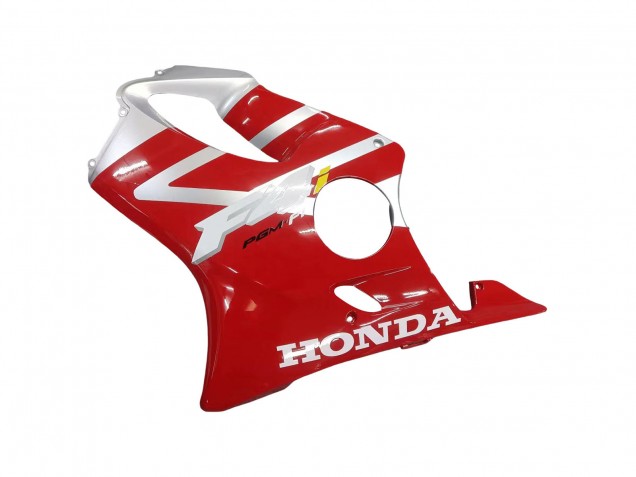 Migliori Carena Moto Honda CBR600 F4i 2004-2007 - Argento Rosso