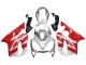Migliori Carena Moto Honda CBR600 F4i 2004-2007 - Argento Rosso