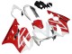 Migliori Carena Moto Honda CBR600 F4i 2004-2007 - Bianco Rosso
