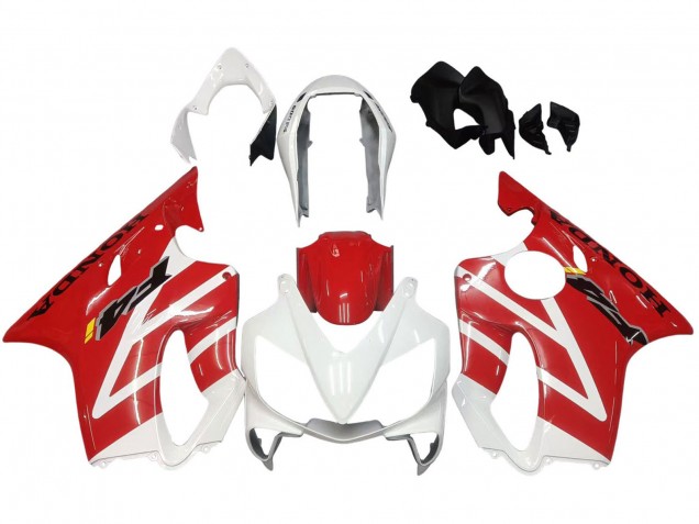 Migliori Carena Moto Honda CBR600 F4i 2004-2007 - Bianco Rosso