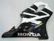 Migliori Carena Moto Honda CBR600 F4i 2004-2007 - Bianco Nero Lucido