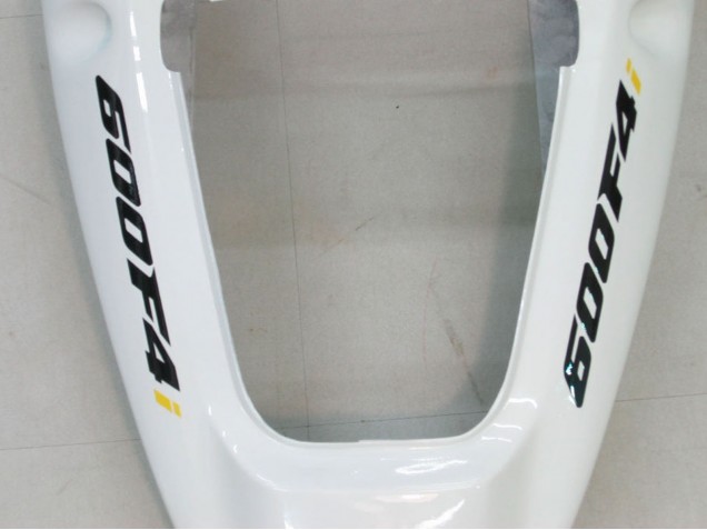 Migliori Carena Moto Honda CBR600 F4i 2004-2007 - Bianco Nero Lucido