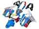 Migliori Carena Moto Honda CBR600 F4i 2004-2007 - Bianco Blu Verde Rosso