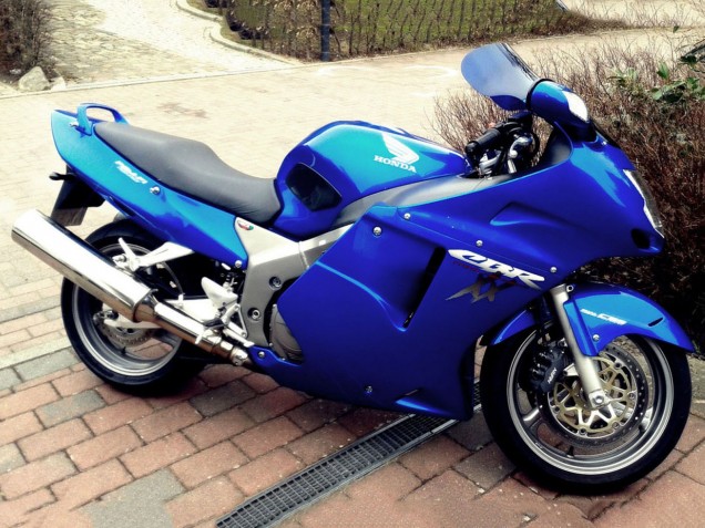 Migliori Carena Moto ABS Honda CBR1100XX Blackbird 1996-2007 - Blu