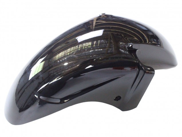Migliori Carena Moto Honda CBR1100XX Blackbird 1996-2007 - Nero Lucido Verde Fiamma