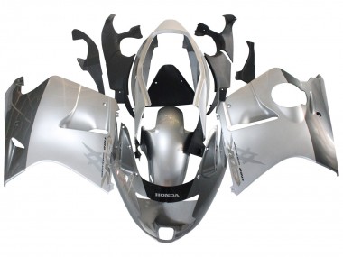 Migliori Carena Moto Honda CBR1100XX Blackbird 1996-2007 - Argento Grigio
