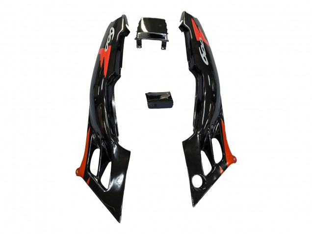Migliori Carena Moto Honda CBR600 F2 1991-1994 - Arancia Nero Lucido