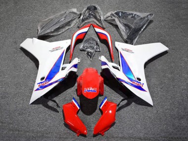 Migliori Carena Moto Honda CBR600F 2011-2013 - Bianco Rosso Blu HRC