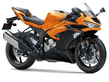 Migliori Carena Moto Kawasaki ZX6R 2019-2022 - Arancia Nero
