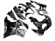 Migliori Carena Moto Honda CBR900RR 893 1992-1993 - Argento Nero Lucido