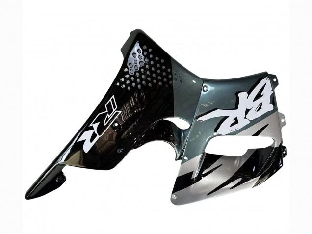 Migliori Carena Moto Honda CBR900RR 893 1992-1993 - Argento Nero Lucido