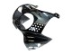 Migliori Carena Moto Honda CBR900RR 893 1992-1993 - Argento Nero Lucido