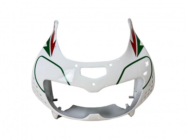 Migliori Carena Moto Honda CBR900RR 893 1996-1997 - Bianco Verde Grigio Nero Lucido Castrol