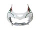 Migliori Carena Moto Honda CBR900RR 893 1996-1997 - Bianco Verde Grigio Nero Lucido Castrol