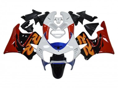 Migliori Carena Moto Honda CBR900RR 919 1998-1999 - Bianco Rosso Blu Nero Lucido