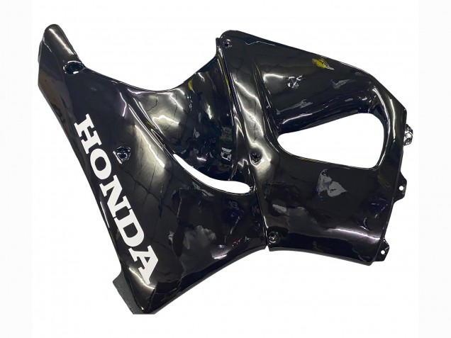 Migliori Carena Moto Honda CBR900RR 919 1998-1999 - Nero Lucido Bianco Decals