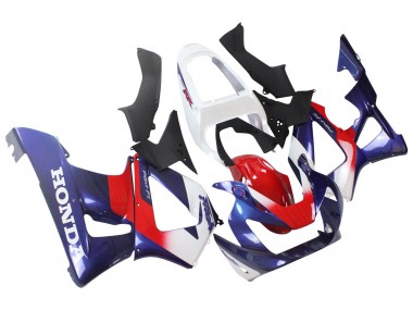 Migliori Carena Moto Honda CBR900RR 929 2000-2001 - Bianco Rosso Blu