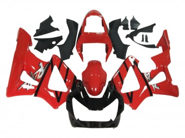 Migliori Carena Moto Honda CBR900RR 929 2000-2001 - Rosso Nero Lucido