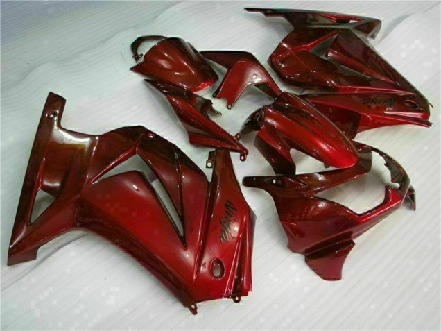 Migliori Carena Moto Kawasaki EX250 2008-2012 - Rosso Bordeaux