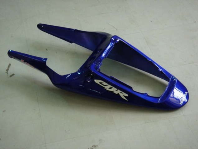 Migliori Carena Moto Honda CBR900RR 954 2002-2003 - Blu Giallo Nero Lucido Telefumica MoviStar Castrol