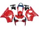 Migliori Carena Moto Honda CBR900RR 954 2002-2003 - Rosso Blu Scuro Dunlop