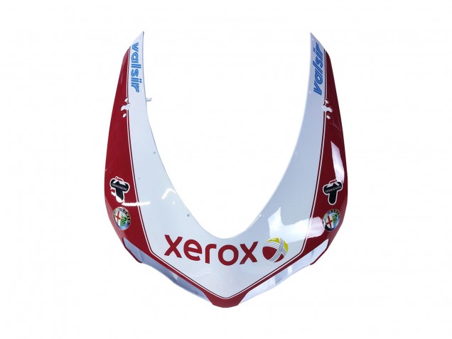 Migliori Carena Moto Ducati 848/1098/1198 2007-2014 - Bianco Rosso Nero Lucido Valsir Xerox