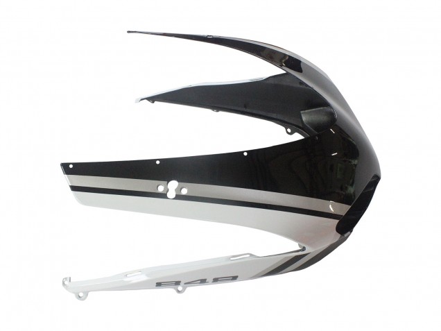 Migliori Carena Moto Ducati 848/1098/1198 2007-2014 - Bianco Nero Lucido Corse