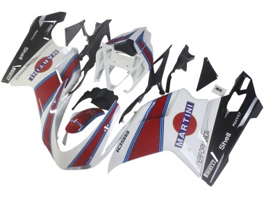 Migliori Carena Moto Ducati 1098 2007-2014 - Bianco Rosso Blu Nero Lucido Martini