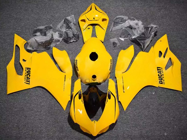 Migliori Carena Moto Ducati Panigale 899/1199 2011-2014 - Lucido Giallo