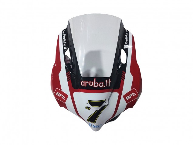 Migliori Carena Moto Ducati Panigale 899/1199 2011-2014 - Bianco Rosso Nero Lucido Aruba.it 7