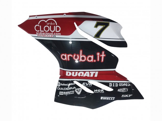 Migliori Carena Moto Ducati Panigale 899/1199 2011-2014 - Bianco Rosso Nero Lucido Aruba.it 7