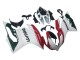 Migliori Carena Moto Ducati Panigale 899 2011-2014 - Bianco Rosso Nero Lucido
