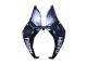 Migliori Carena Moto Ducati Panigale 899/1199 2011-2014 - Bianco Nero Blu Fiamm Ficc 7