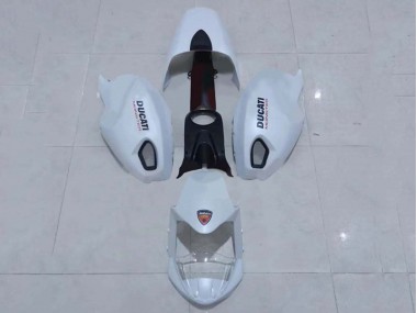Migliori Carena Moto Ducati Monster 696 796 1100 1100S 2008-2012 - Bianco