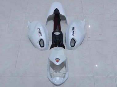 Migliori Carena Moto Ducati Monster 696 796 1100 1100S 2008-2012 - Bianco