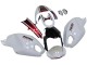 Migliori Carena Moto Ducati Monster 696 796 1100 1100S 2008-2012 - Bianco Rosso Nero Lucido
