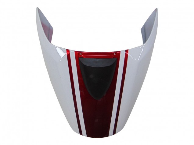 Migliori Carena Moto Ducati Monster 696 796 1100 1100S 2008-2012 - Bianco Rosso Nero Lucido