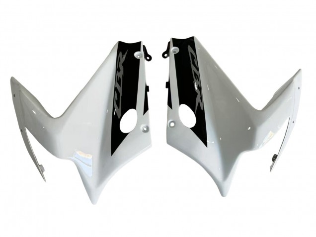 Migliori Carena Moto Honda CBR125R 2002-2006 - Bianco Nero Lucido