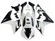 Migliori Carena Moto Honda CBR125R 2002-2006 - Bianco Nero Lucido