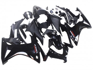 Migliori Carena Moto Honda CBR500R 2013-2015 - Nero Lucido Nero Opaco