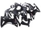 Migliori Carena Moto Honda CBR500R 2013-2015 - Nero Lucido Nero Opaco