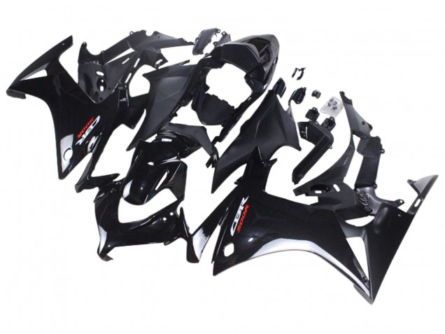 Migliori Carena Moto Honda CBR500R 2013-2015 - Nero Lucido Nero Opaco