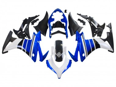 Migliori Carena Moto Honda CBR500R 2013-2015 - Blu Bianco Nero Opaco