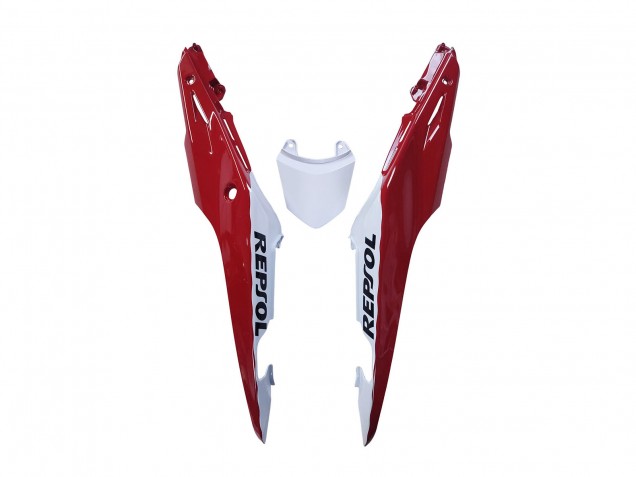 Migliori Carena Moto Honda CBR500R 2013-2015 - Arancia Bianco Rosso Nero Lucido Repsol 3