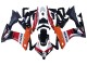 Migliori Carena Moto Honda CBR500R 2013-2015 - Arancia Bianco Rosso Nero Lucido Repsol 3