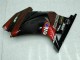 Migliori Carena Moto Kawasaki EX250 2008-2012 - Nero Lucido Rosso Bordeaux