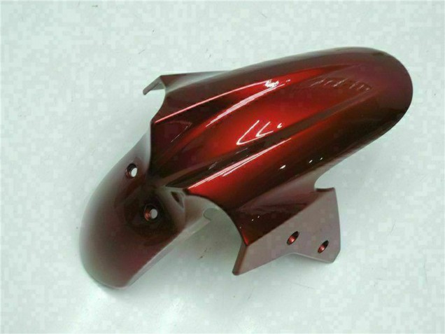 Migliori Carena Moto Kawasaki EX250 2008-2012 - Nero Lucido Rosso Bordeaux