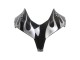 Migliori Carena Moto Honda CBR500R 2013-2015 - Nero Lucido Argento Fiamma